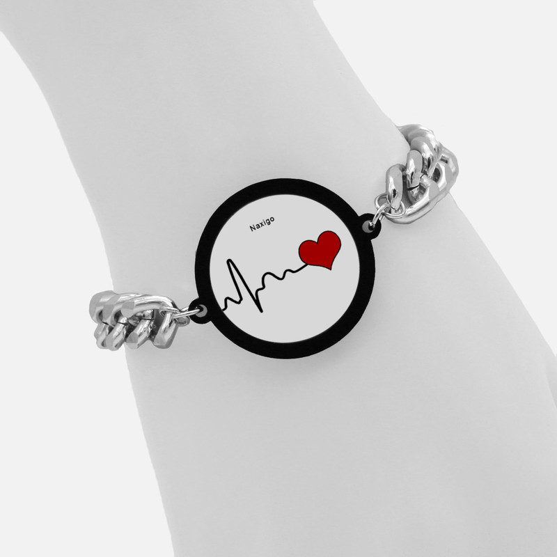 دستبند ناکسیگو مدل ضربان قلب کد BZ7193