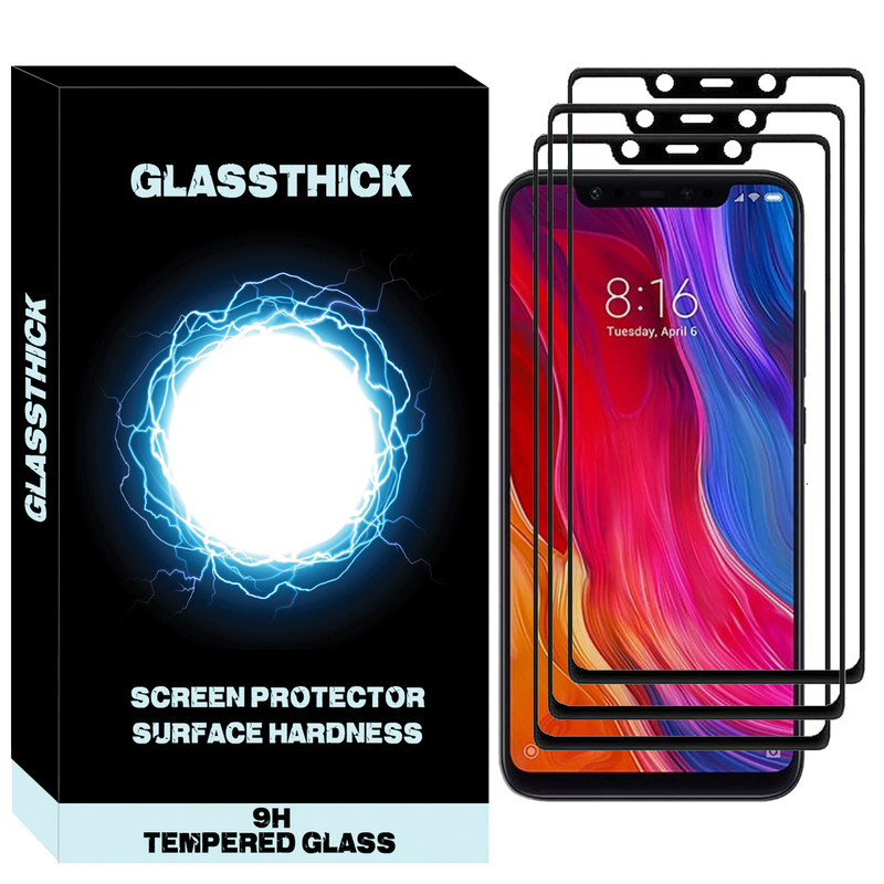 محافظ صفحه نمایش مدل Gtf-03 مناسب برای گوشی موبایل شیائومی MI 8SE بسته سه عددی