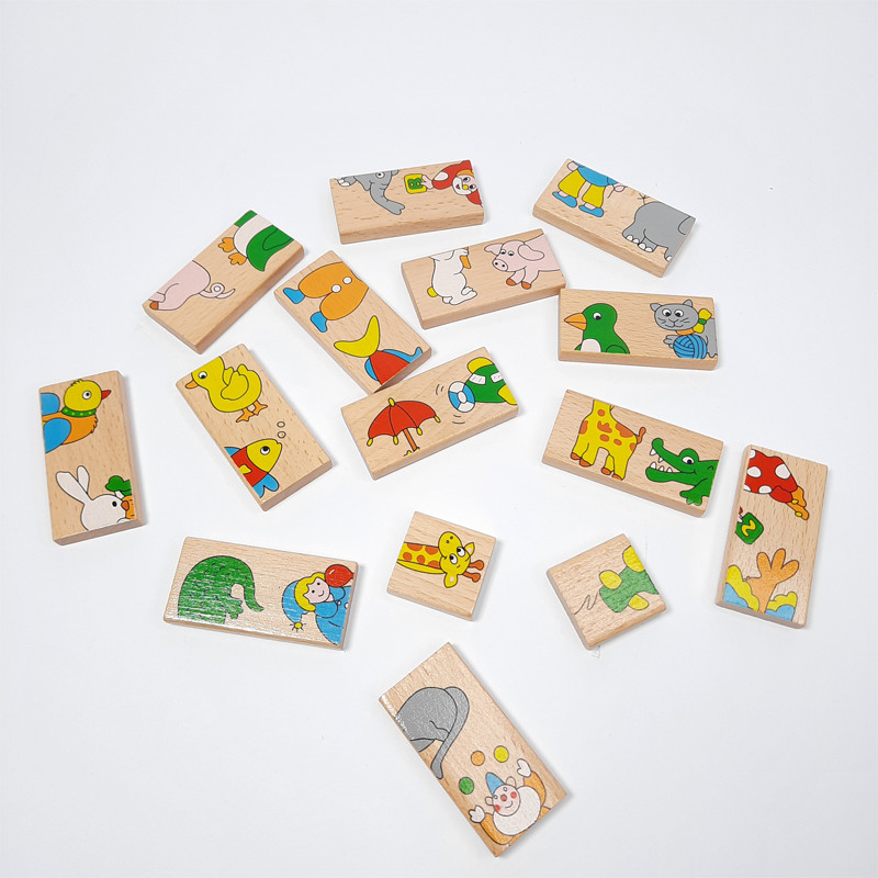 بازی فکری مدل دومینو حیوانات