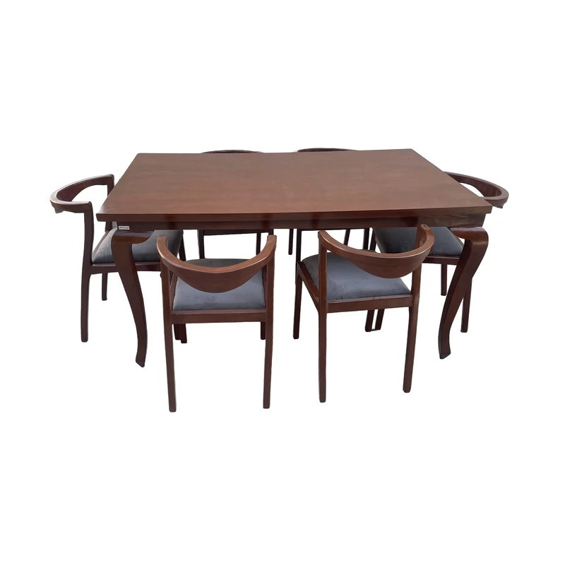 میز و صندلی ناهارخوری شش نفره گالری والریان مدل C-2906