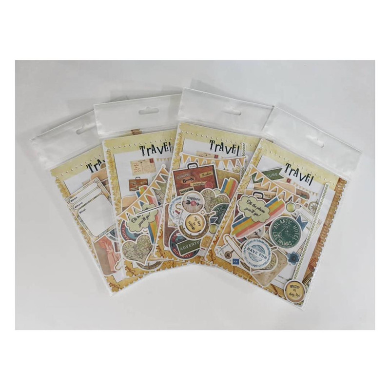 کارت پستال مدل مسافرتی اسکراپ بوک