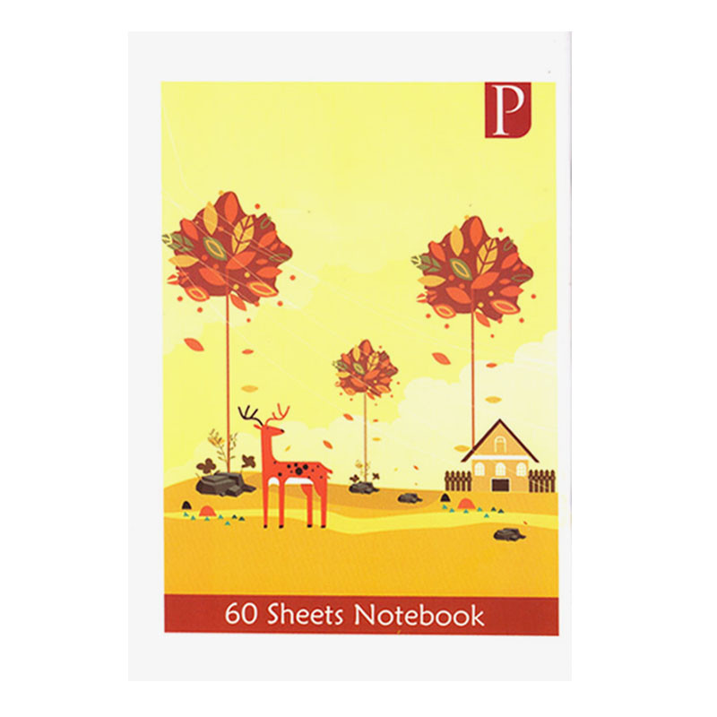 دفتر مشق 60برگ مدل مزرعه و آهو