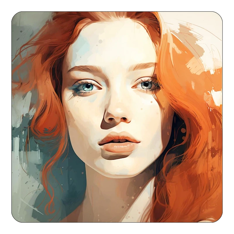 مگنت کاکتی طرح نقاشی رنگ روغن مدل mp73049