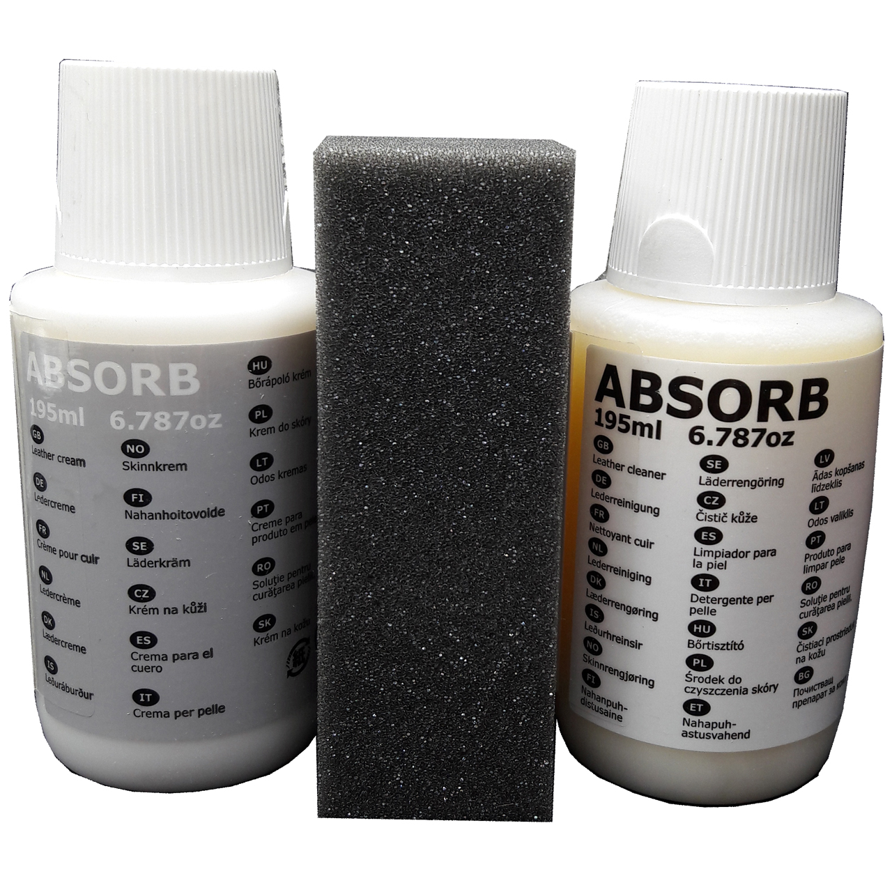 پک تمیز کننده چرم ایکیا مدل ABSORB مجموعه سه عددی