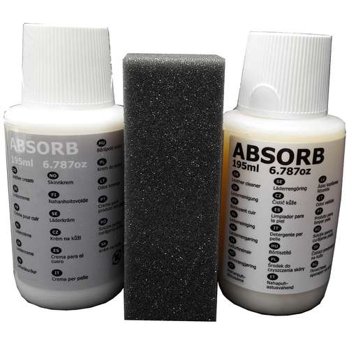پک تمیز کننده چرم ایکیا مدل ABSORB مجموعه سه عددی