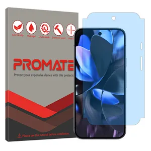 Promate Resistant model Matte anti-blue ray screen protector suitable for Google Pixel 9 mobile phone