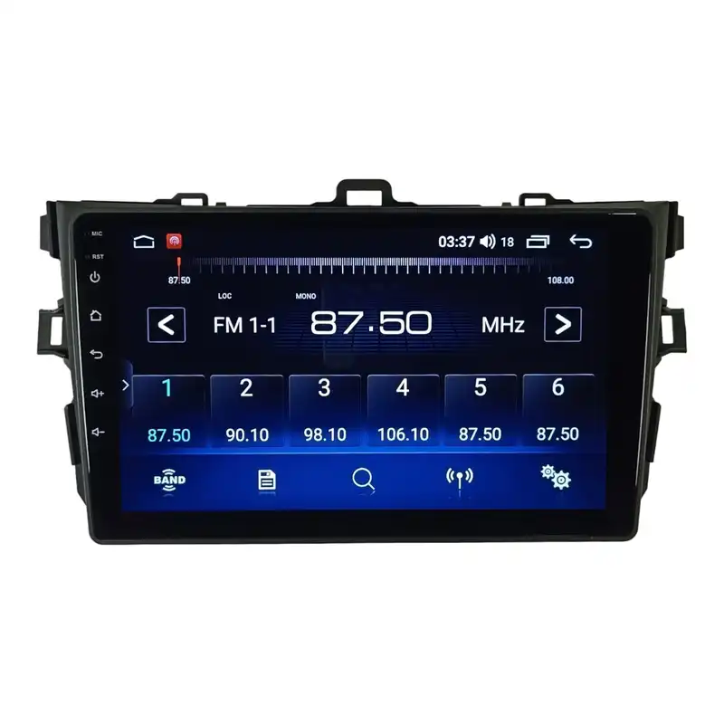 پخش کننده تصویری خودرو مدل اندروید Golden24 مناسب برای تویوتا کرولا