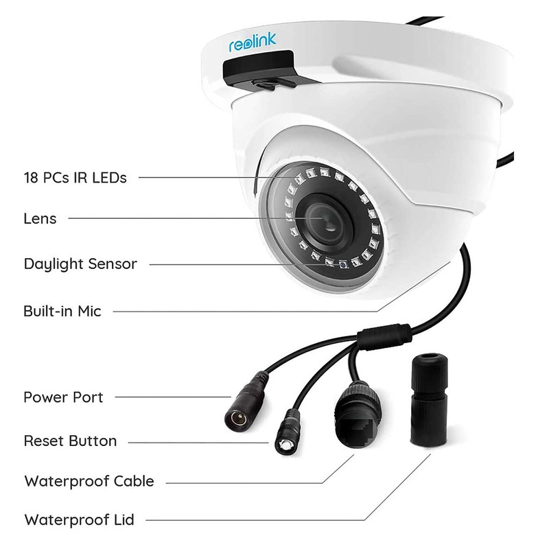 دوربین مداربسته تحت شبکه ریولینک مدل D400