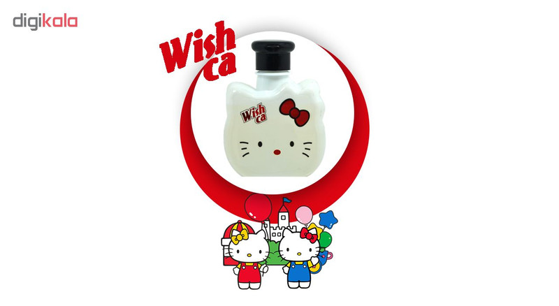 شامپو بچه ویشکا مدل Kitty حجم 300 میلی لیتر