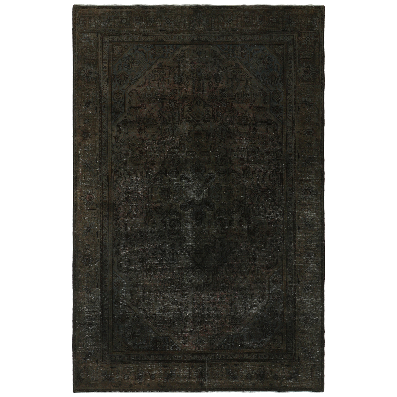 فرش دستبافت رنگ شده شش متری کد32030