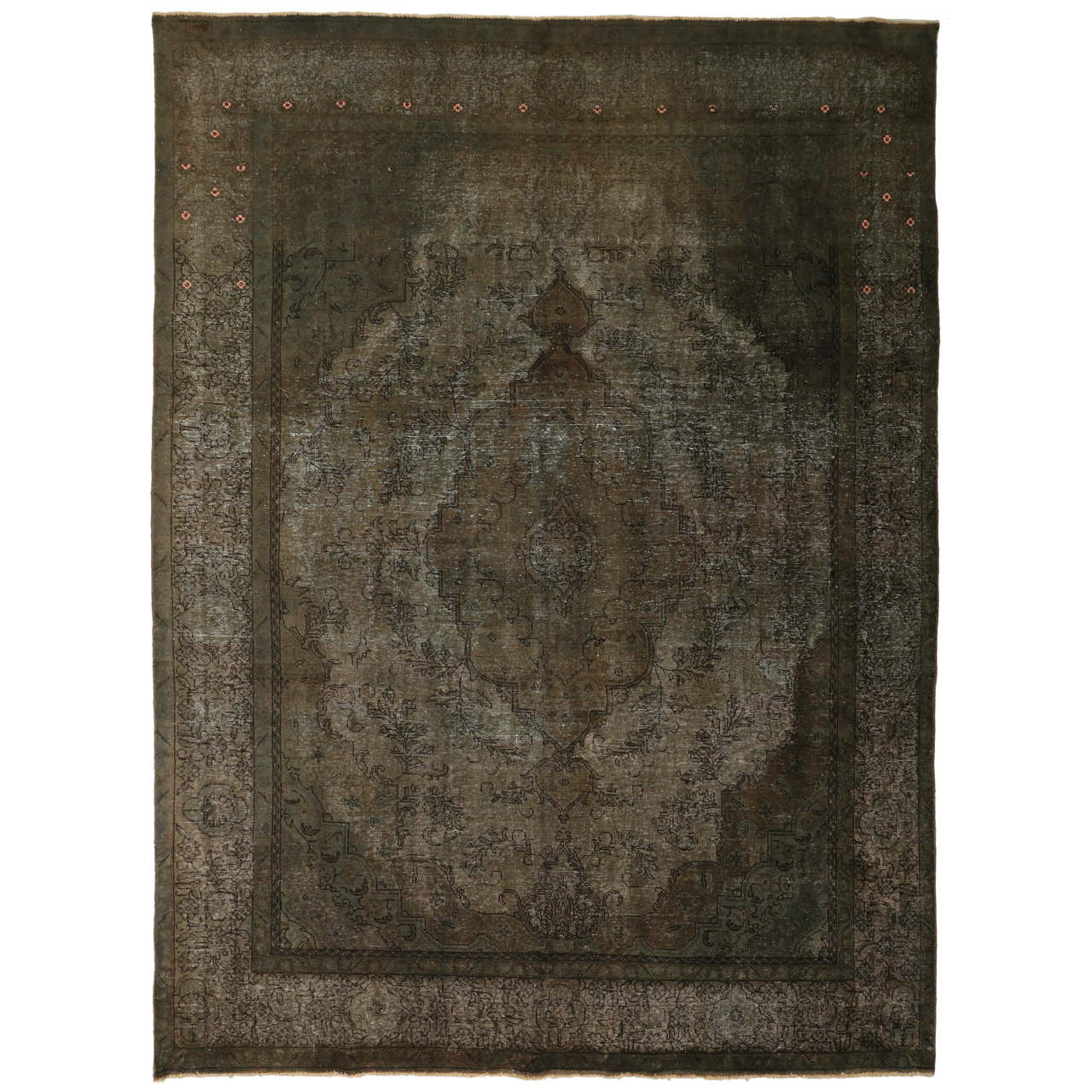 فرش دستبافت رنگ شده دوازده متری کد32035