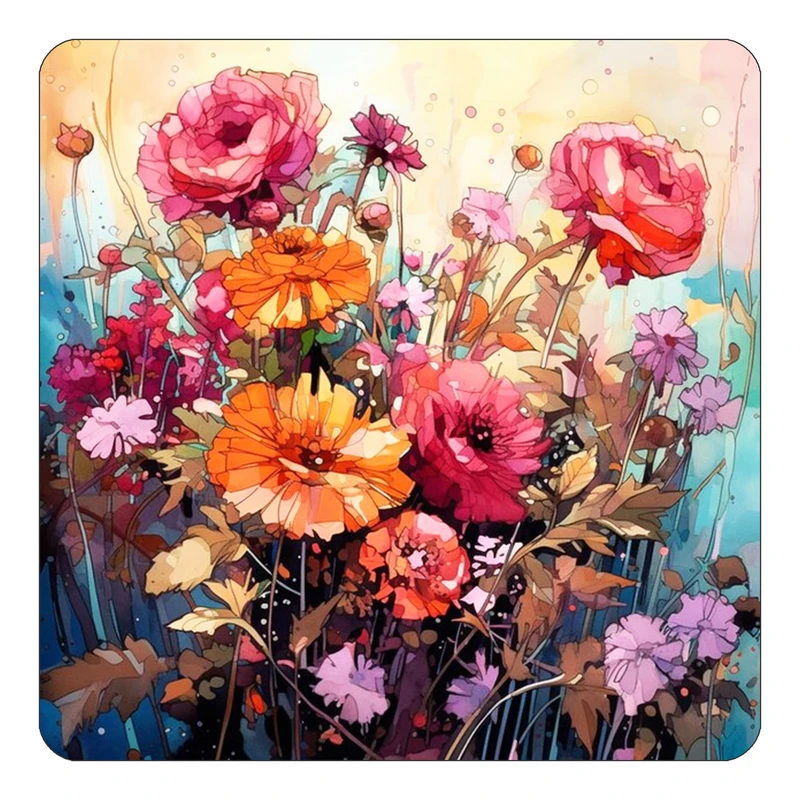 مگنت کاکتی طرح نقاشی رنگ روغن مدل mp70061