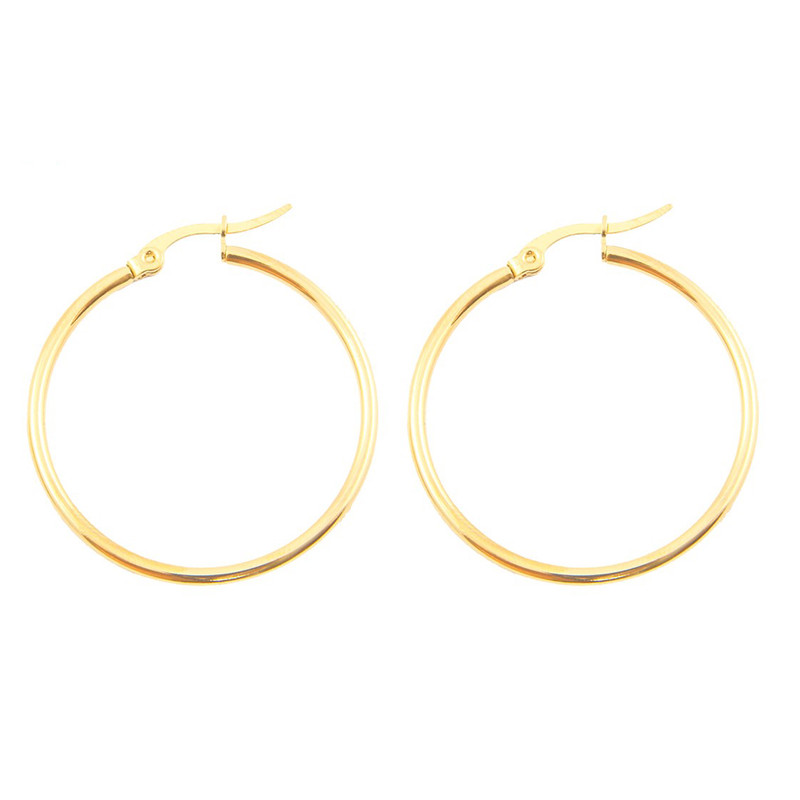 گوشواره بهارگالری مدل تک حلقه کد 5 گوشواره بهارگالری مدل تک حلقه کد 5