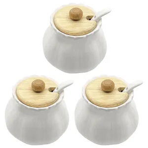 جا ادویه ای مدل نیلوفر بسته 3 عددی