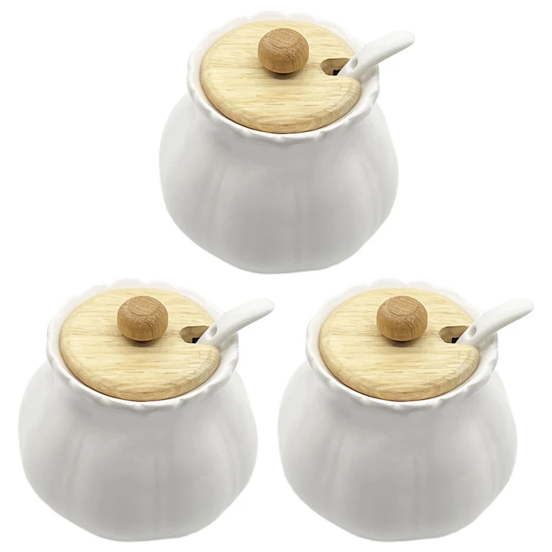 جا ادویه ای مدل نیلوفر بسته 3 عددی