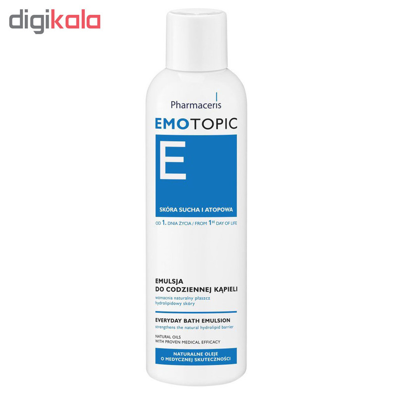 امولسیون حمام فارماسریز مدل Emotopic حجم 400 میلی لیتر