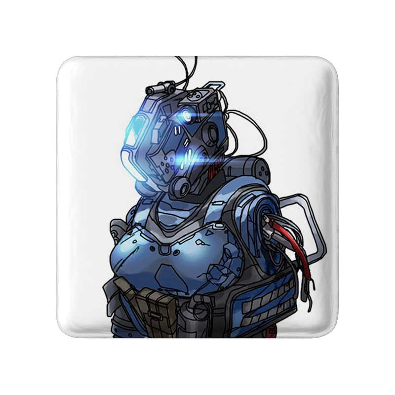 پیکسل خندالو طرح بازی تایتان فال Titanfall مدل مربعی کد 32605