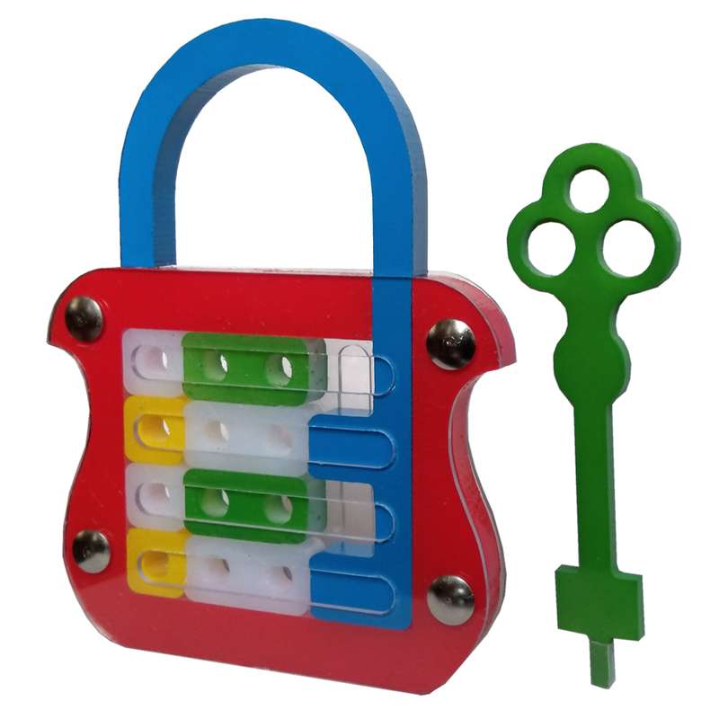 بازی فکری طرح قفل و کلید کد L 101