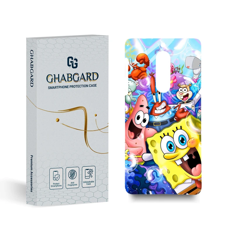 کاور قاب گارد مدل باب اسفنجی مناسب برای گوشی موبایل نوکیا 5