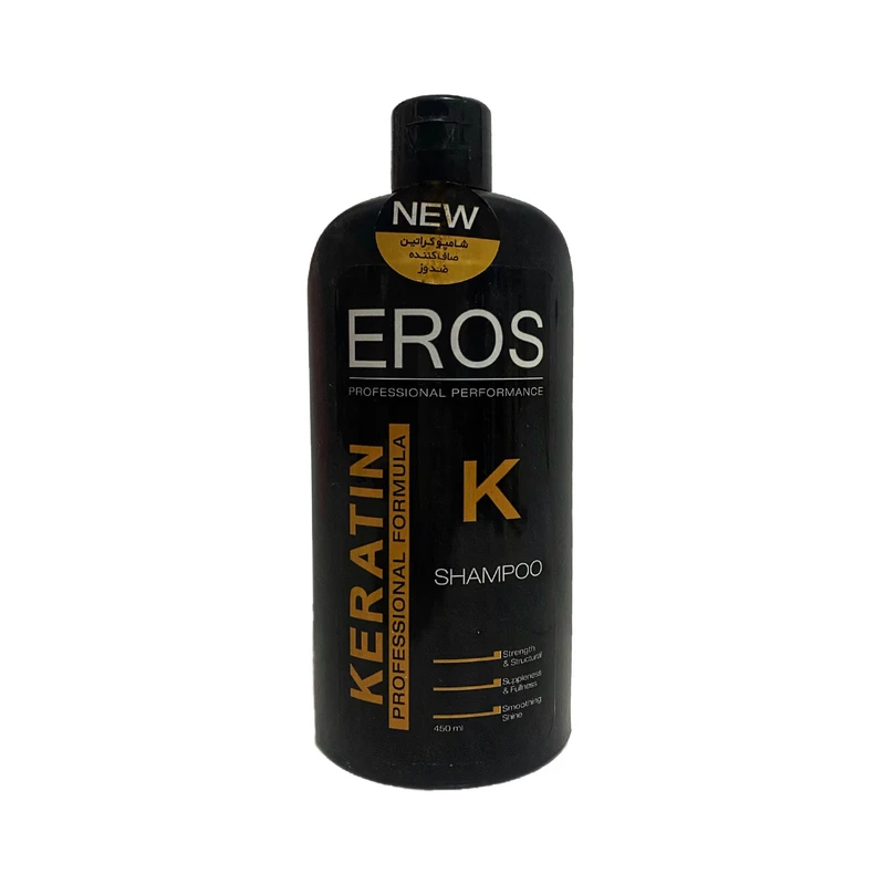 شامپو مو ایروس مدل کراتین حجم 450 میلی لیتر