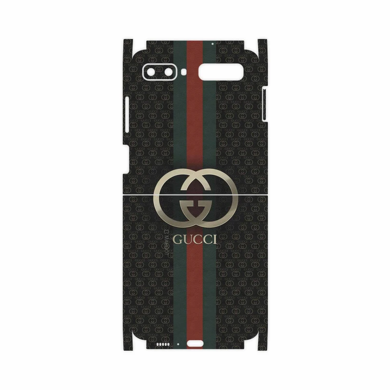 برچسب پوششی ماهوت مدل GUCCI-Logo-FullSkin مناسب برای گوشی موبایل سامسونگ Galaxy Z Flip