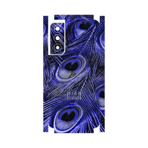 MAHOOT Purple Feather-FullSkin Cover Sticker for Samsung Galaxy S21 FE 5G