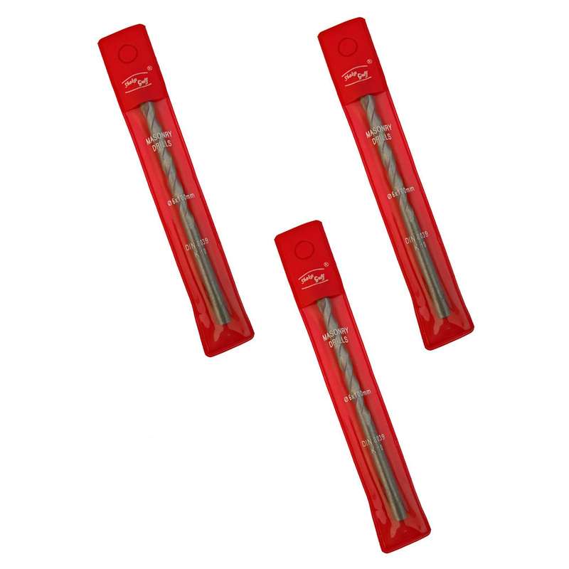 مجموعه 3 عددی مته الماسه شوکا گلف مدل DIN8039K10 سایز 6 میلیمتر مجموعه 3 عددی مته الماسه شوکا گلف مدل DIN8039K10 سایز 6 میلیمتر