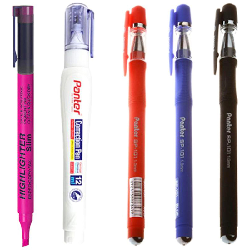 ست نوشت افزار پنتر مدل Pn112 مجموعه 5 عددی