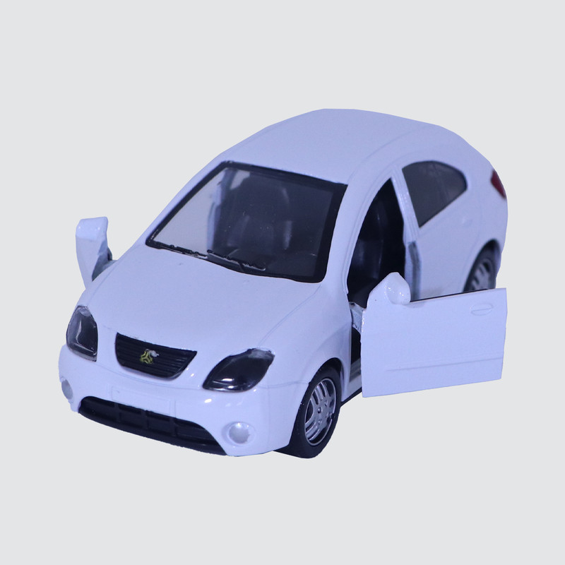 ماشین بازی مدل تیبا هاچبک فلزی