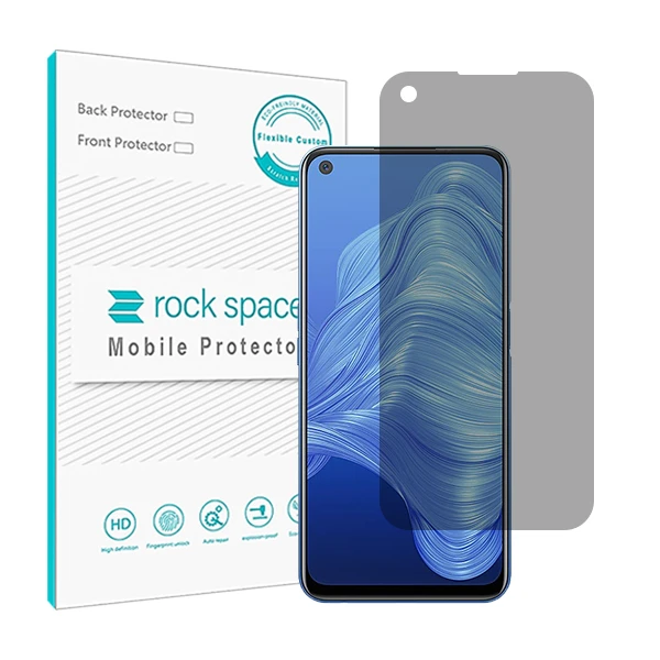 محافظ صفحه نمایش پرایوسی راک اسپیس مدل HyPRV مناسب برای گوشی موبایل ریلمی 7 5G 