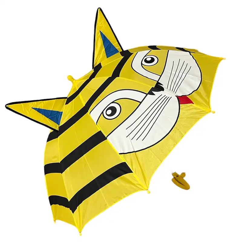 چتر بچگانه مدل سه بعدی طرح ببر راه راه کد B YE 99