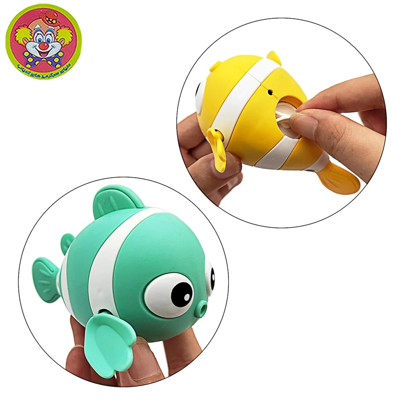 عکس شماره 10 : اسباب بازی حمام دنیای سرگرمی های کمیاب مدل کوکی طرح ماهی کد dsk-a719