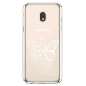 Megafone Butterfly Girl C53-W Cover For Samsung Galaxy J7 Pro / J730 