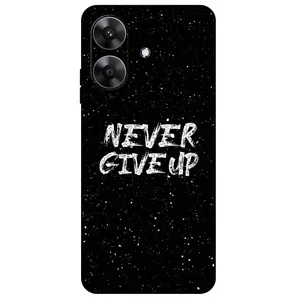 Megafone Never give up 1871 Cover For Realme Note 60 / Note 60X