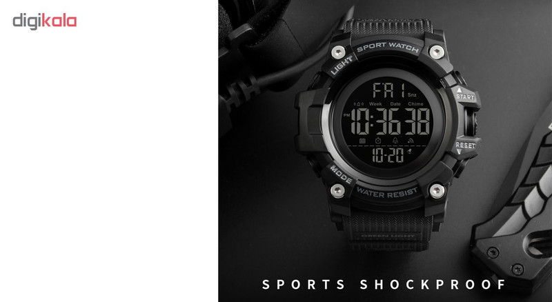 ساعت مچی دیجیتال مردانه اسکمی مدل 1384M ساعت مچی دیجیتال مردانه اسکمی مدل 1384M