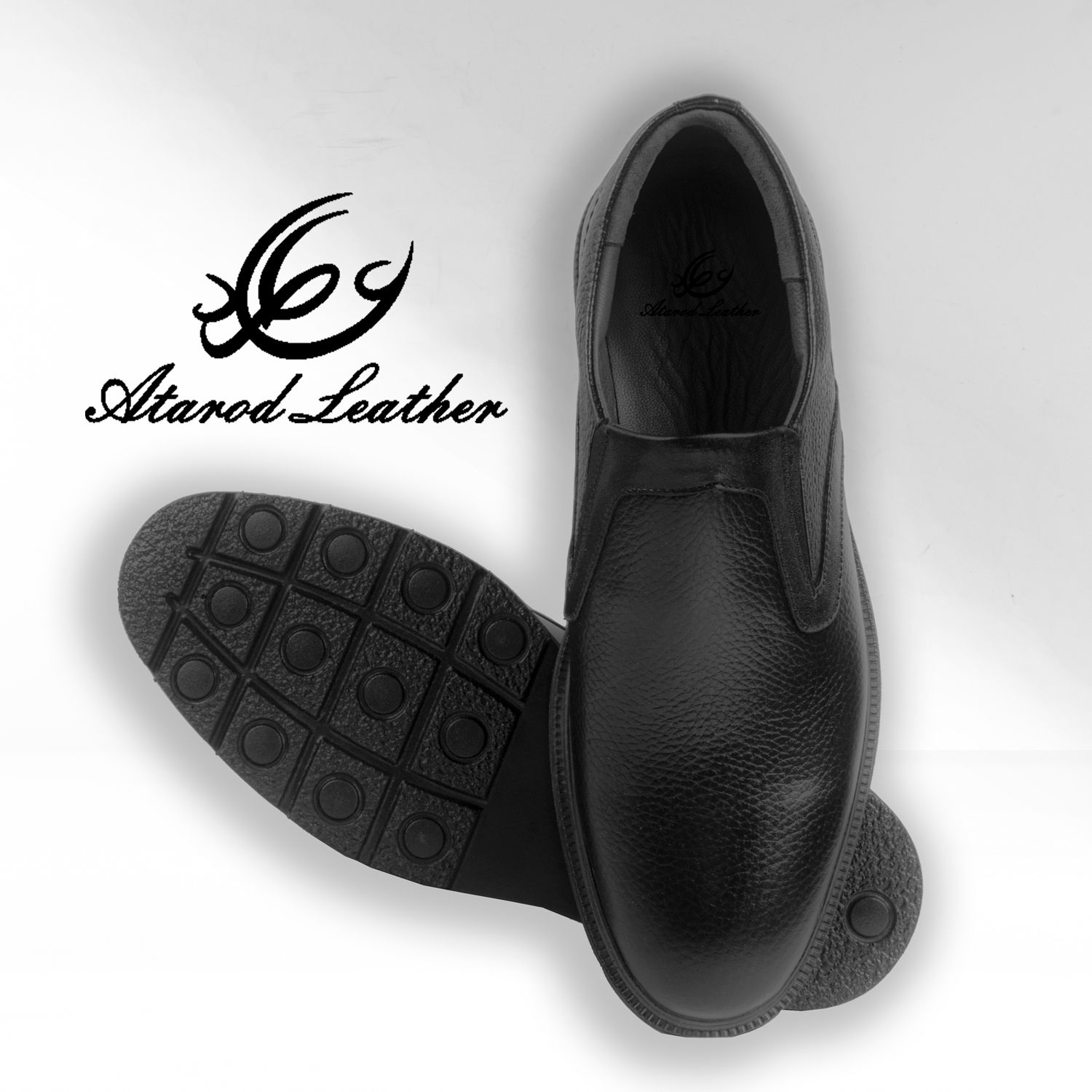 کفش روزمره مردانه چرم عطارد مدل چرم طبیعی کد SH42 -  - 18