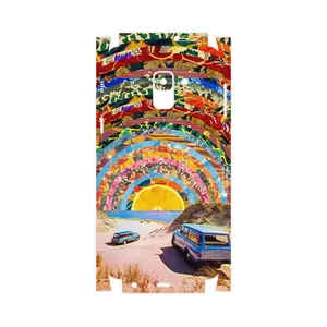 MAHOOT Collage of Orange Sky-FullSkin Cover Sticker for Samsung Galaxy A8 2018