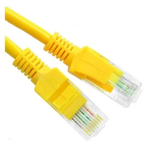 کابل شبکه CAT5 مدل NV2-5 رنگ زرد
