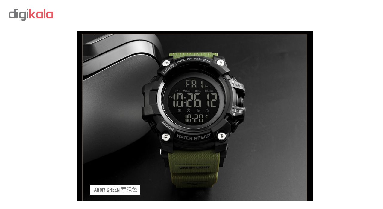 ساعت مچی دیجیتال مردانه اسکمی مدل 1384G