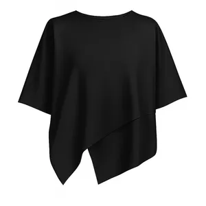 بلوز آستین کوتاه یقه گرد زنانه مدل ۲۰۳۲