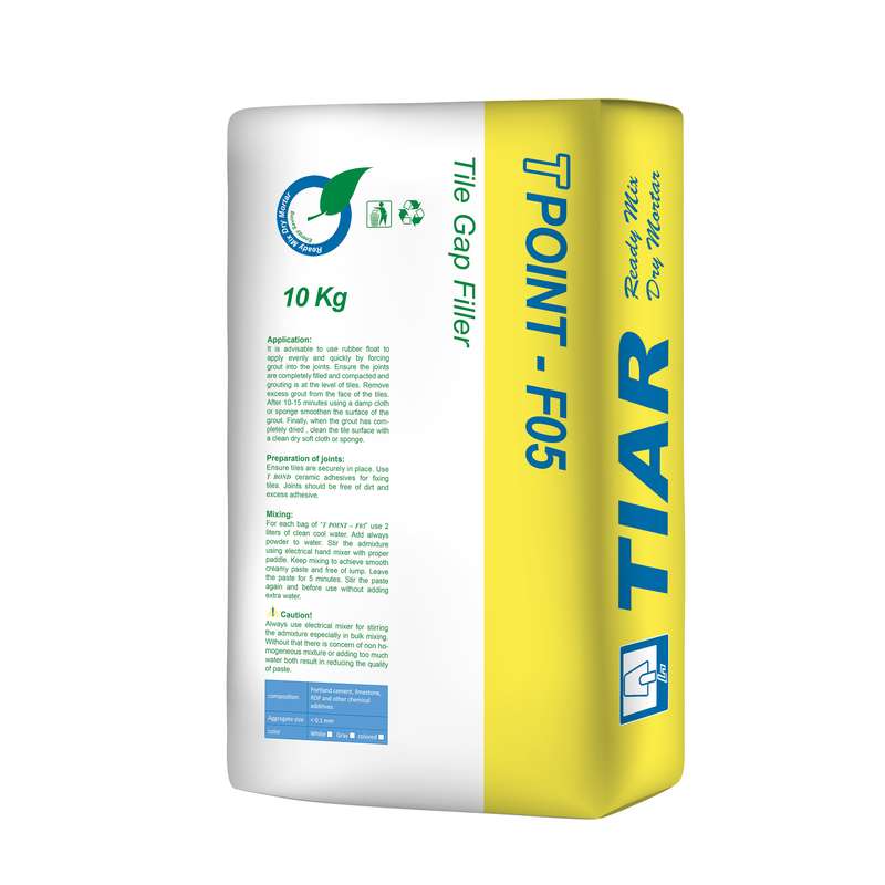 پودر بندکشی تیار مدل F05 وزن 10 کیلوگرم مخصوص کاشی و سرامیک پودر بندکشی تیار مدل F05 وزن 10 کیلوگرم مخصوص کاشی و سرامیک