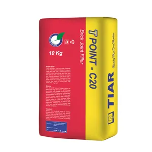 پودر بندکشی تیار مدل C20 وزن 10 کیلوگرم مخصوص آجر و سنگ محوطه رنگ سیاه