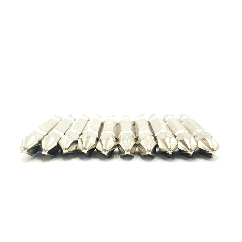سری پیچ گوشتی دو سر چهار سو جاملی مدل PH2-PH2 60mm بسته 10 عددی