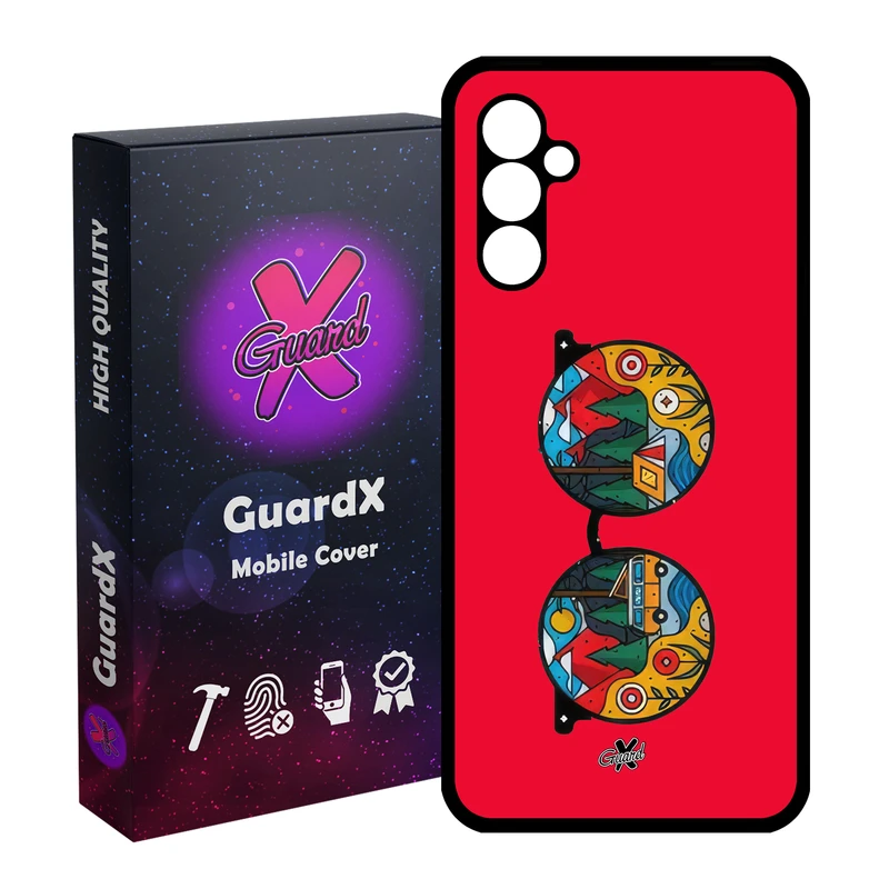 کاور گارد ایکس طرح عینک مدل Glass10638 مناسب برای گوشی موبایل سامسونگ Galaxy A24/A24 4G/M34 5G