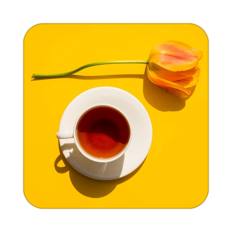 زیر لیوانی کاکتی طرح گل مدل mp17398