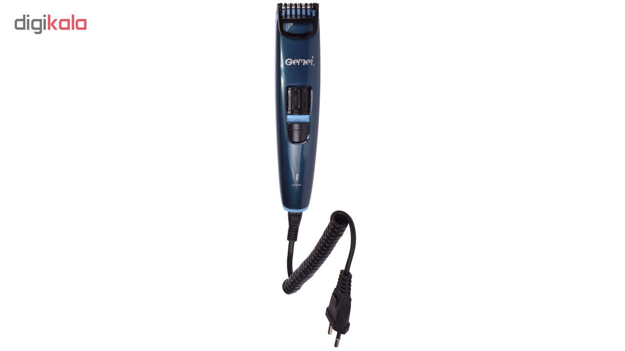 ماشین اصلاح سر و صورت جیمی مدل GM-6039-BL -  - 2