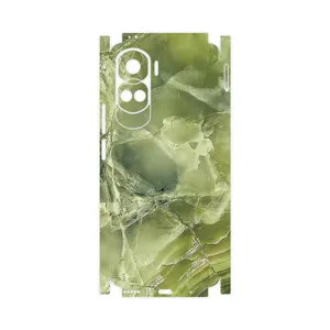 MAHOOT Green_Crystal_Marble-FullSkin Cover Sticker for Honor 90 Lite