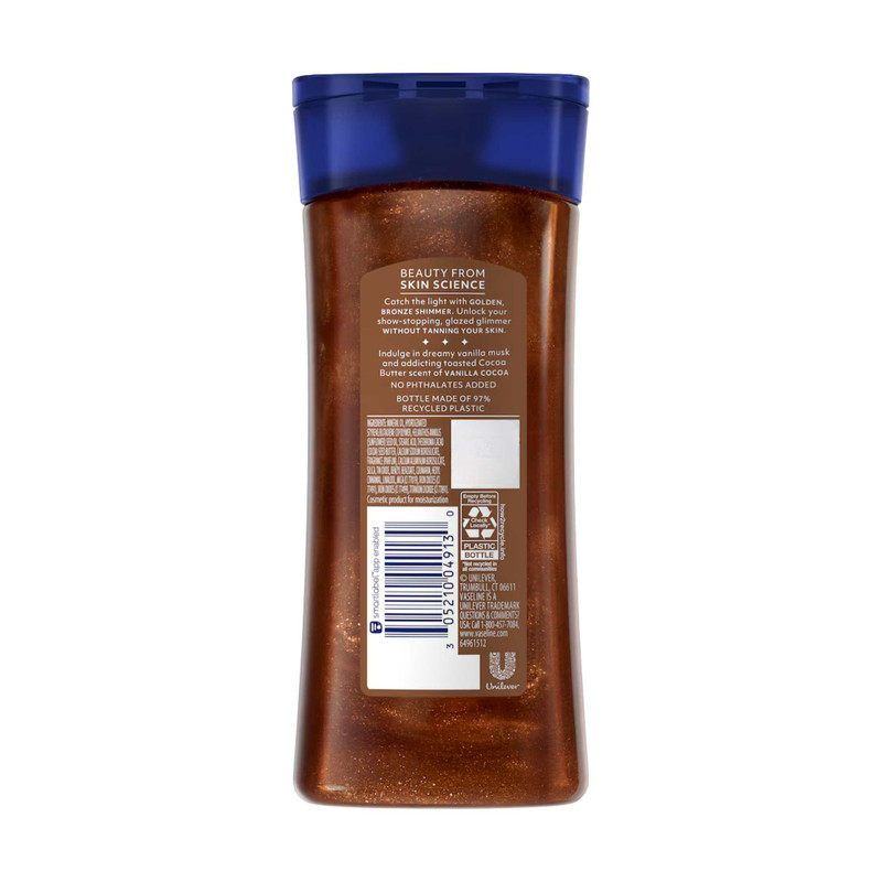 خرید و قیمت روغن بدن وازلین مدل Golden Hour Glow مناسب برای انواع پوست حجم 200 میلی لیتر
