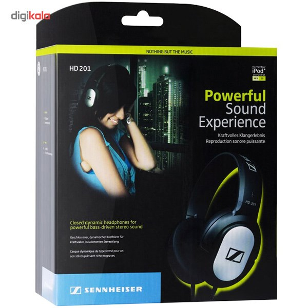 مشخصات، قیمت و خرید هدفون روی گوشی مدل HD 201 | دیجی\u200cکالا