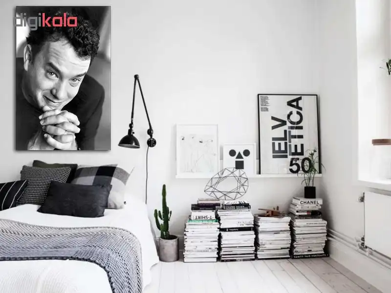 تابلو شاسی طرح پرتره ی هنرمندان مشهور-تام هنکس کد 81